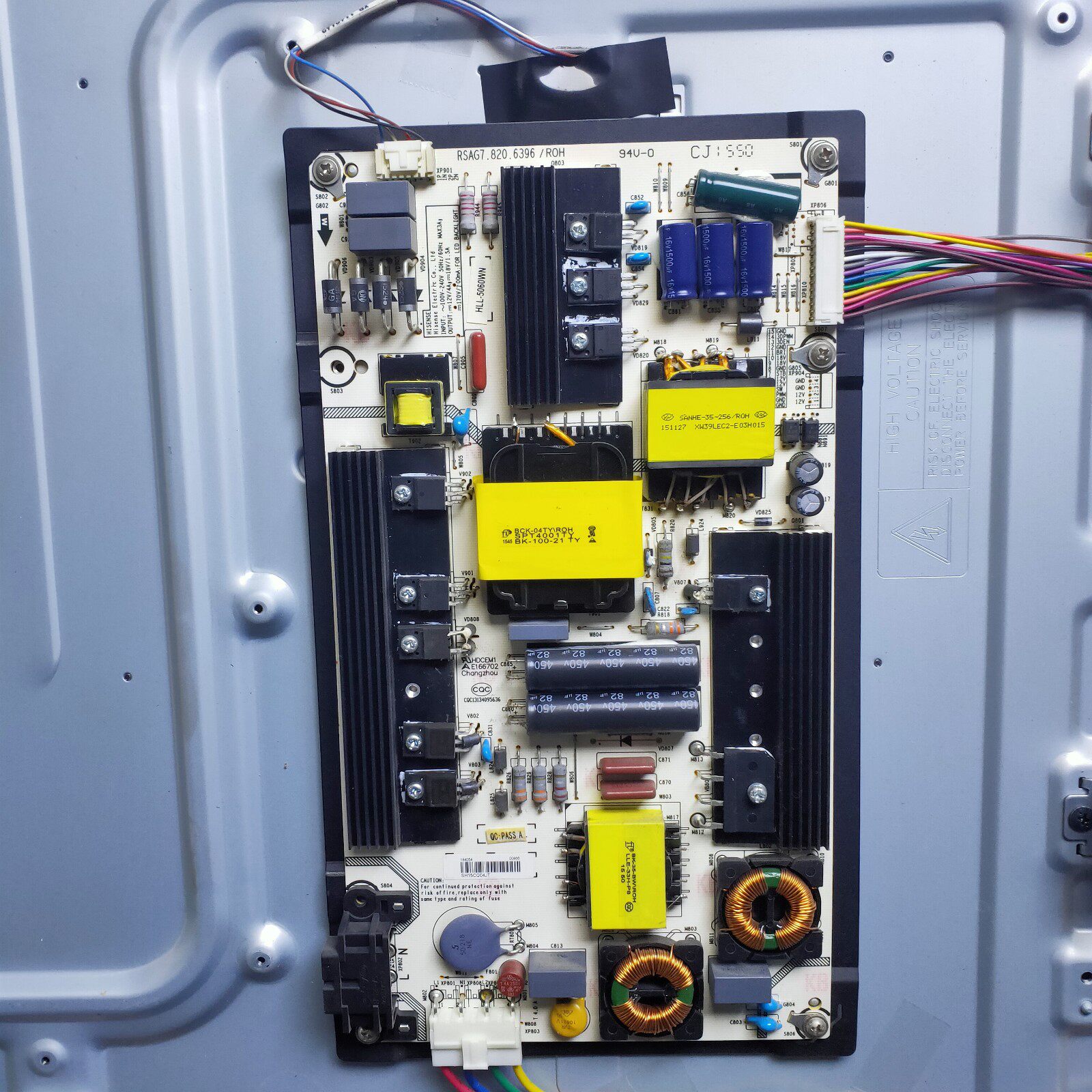 原装海信LED55EC290N LED55K3100A电源板 RSAG7.820.6396 184054 - 实物图