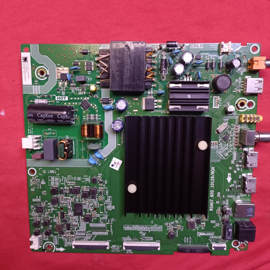 原装海信HZ55E3D-PRO主板 RSAG7.820.10129(BOM4)屏HD550X1U83-T0