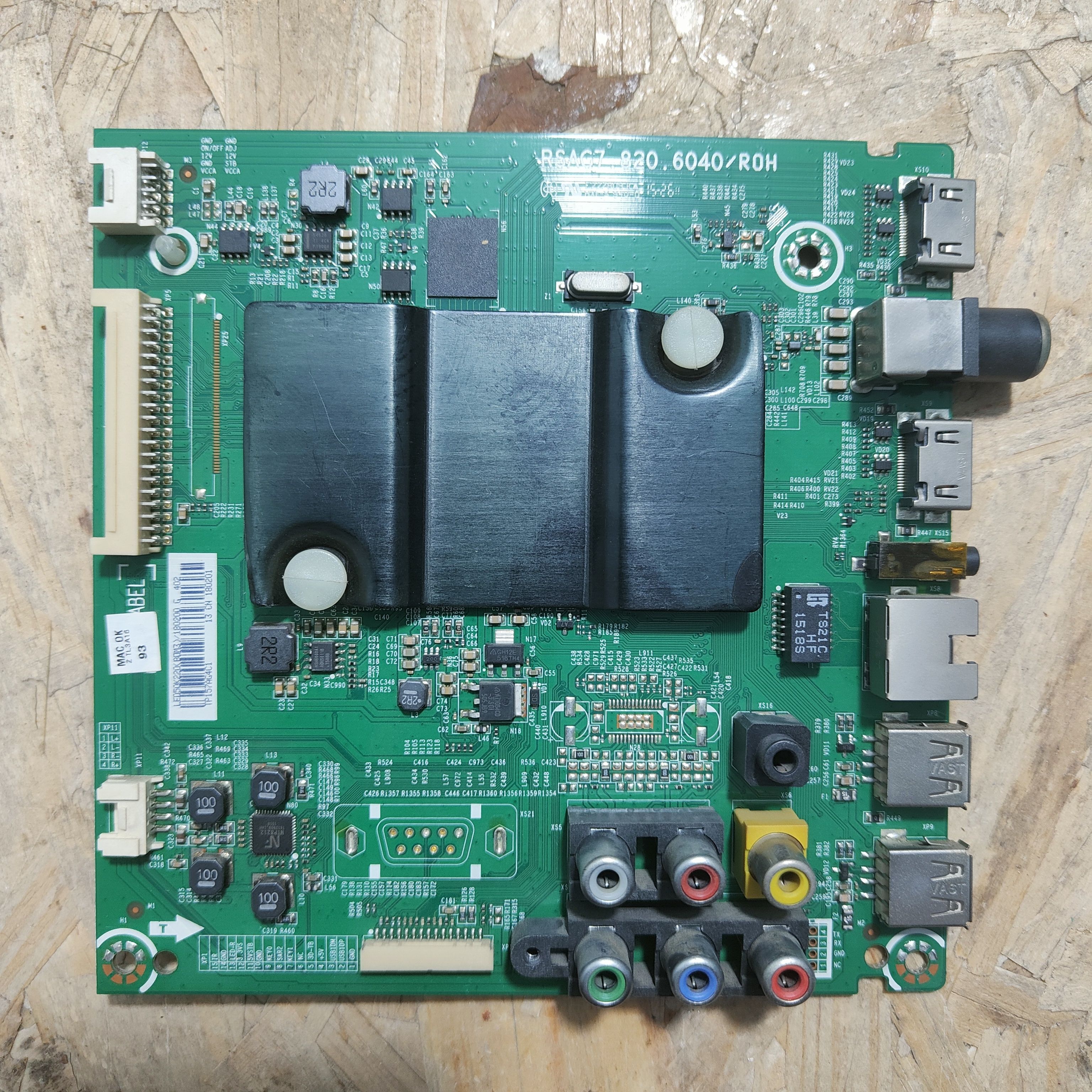 原装海信LED50K220 BOM3 180200主板RSAG7.820.6040屏HD500DF-E01