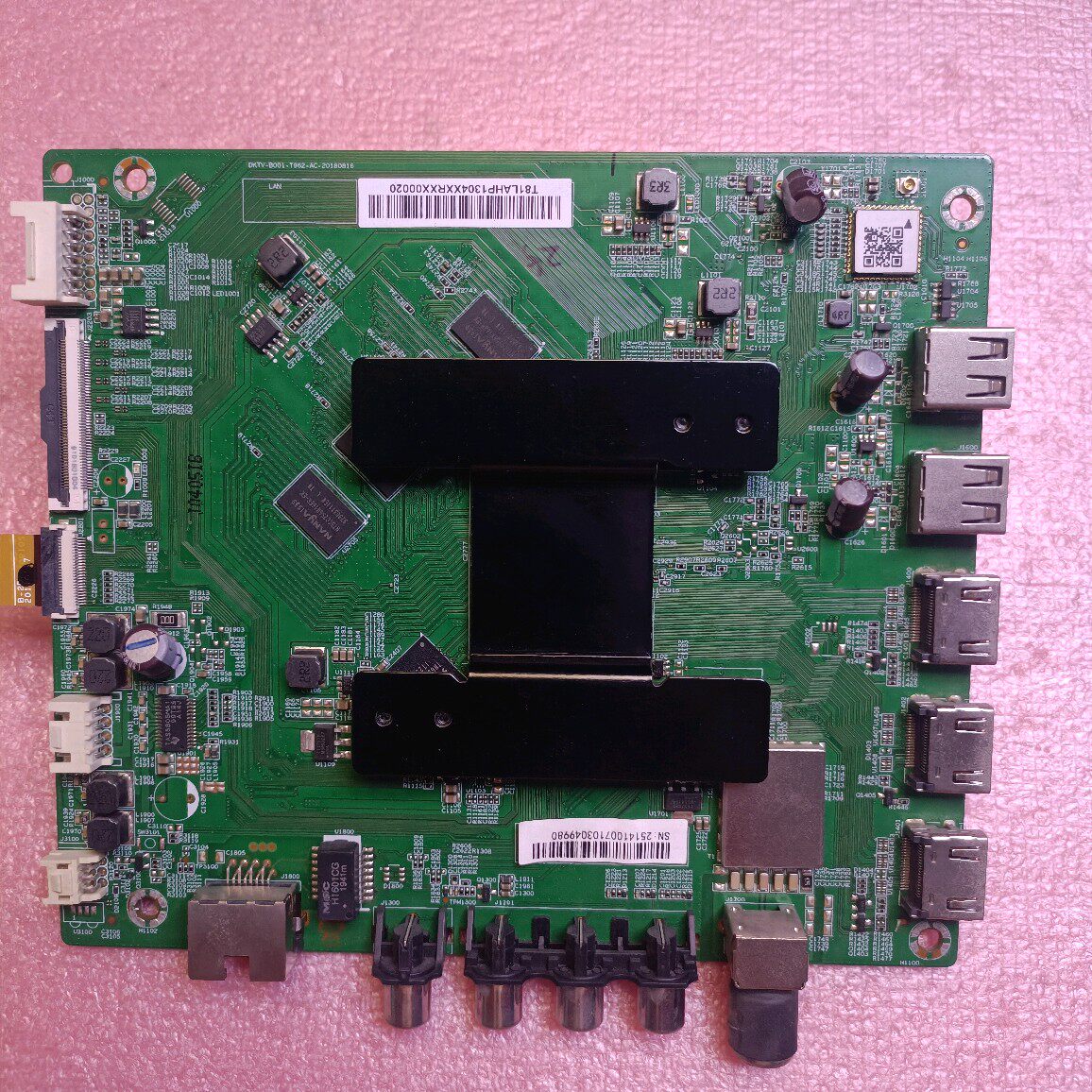 原装小米l65m5-ec主板dktv-b001-t962-ac-20180816屏l65m5-ec-sdc