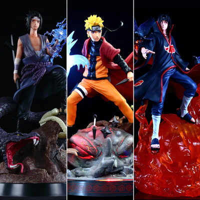 火影忍者蛤蟆仙人发光手办模型