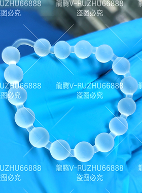 磨砂连体珠龙腾硅胶手工