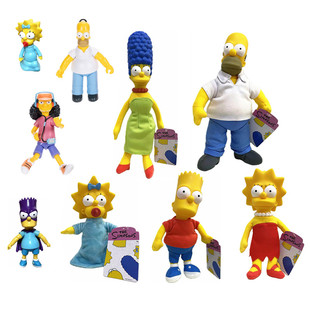 现货 the simpsons 辛普森一家 卡通毛绒玩偶玩具 手办收藏礼物