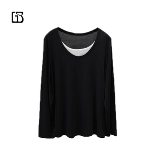 BARRY慵懒风拼接正肩打底衫 GOLDEN 202372 惊喜五折