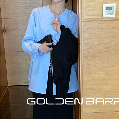GOLDENBARRY百搭显瘦宽松衬衫