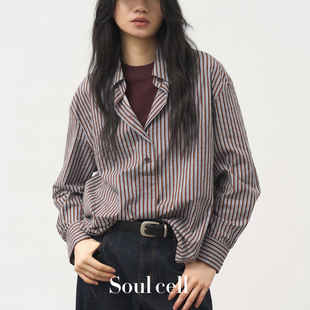条纹衬衫 CELL SC58101132 SOUL 苏昔