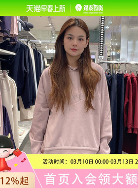 Kappa背靠背2025冬款女士运动休闲卫衣K0F82MT82