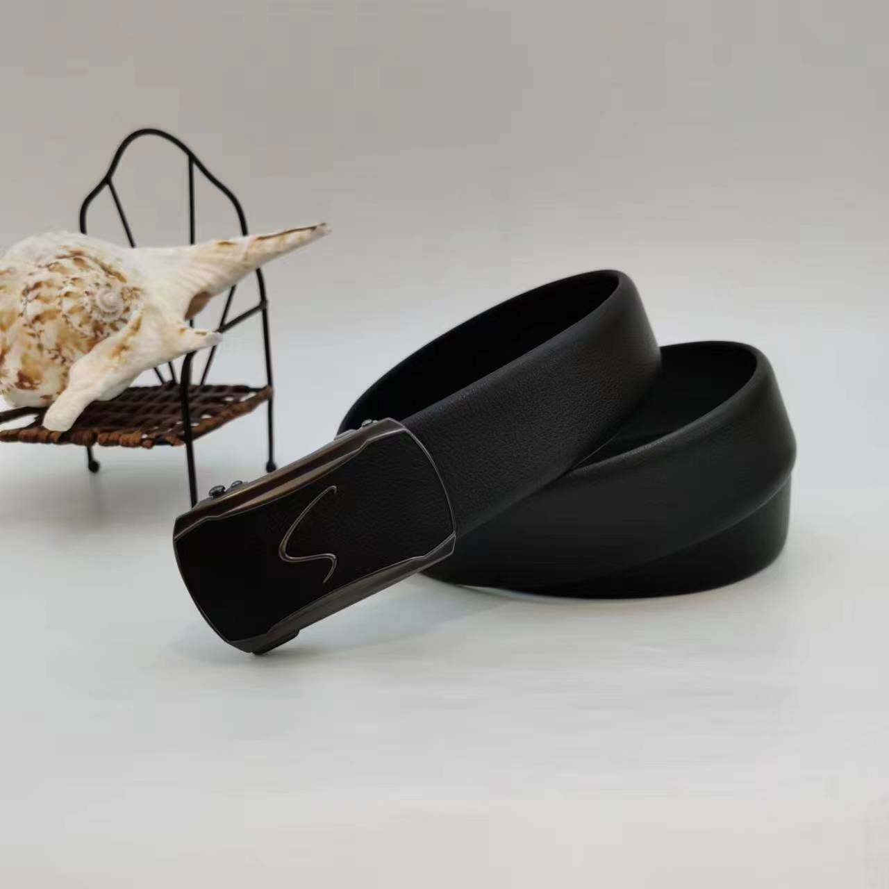 SATCHI/沙驰男士商务休闲自动扣皮带NC6707-1H