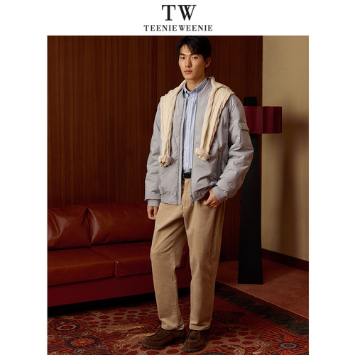 TeenieWeenie2025春云锦压花羽绒服TNJD251101K