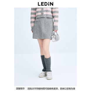 乐町A字短裙女半身裙C1GEE4F02