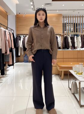 FEIZI菲姿女士时尚休闲裤F5W2X36