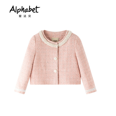Alphabet爱法贝童装冬季女连衣裙U44L422