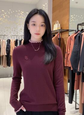 菲姿 女士简约时尚毛针织衫F3W821