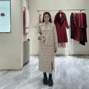 马天奴女士优雅时尚 半身裙MES101SKH0