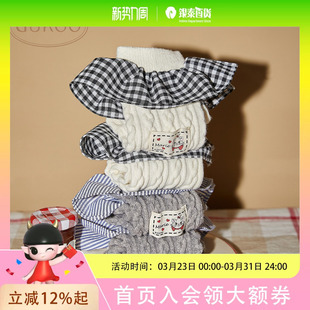 825427911204 针织保暖玛丽猫联名女士袜子1双装 Gukoo 果壳中筒袜女春秋款