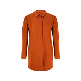 FEIZI 毛呢外套1W719A 菲姿女士舒适简约时尚