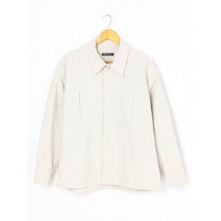 ZUEE男士时尚简约长袖衬衫AAS12832