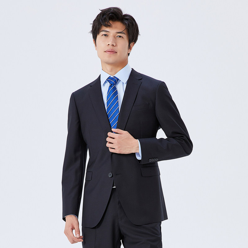 雅戈尔男士西裤秋冬款商务休闲羊毛套西男S2129