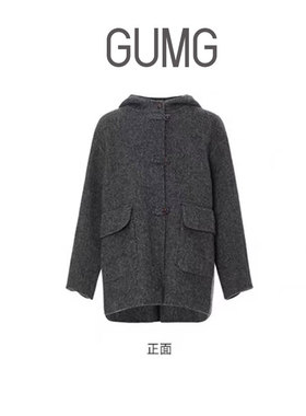 GUMG-秋冬连帽大衣GM10137