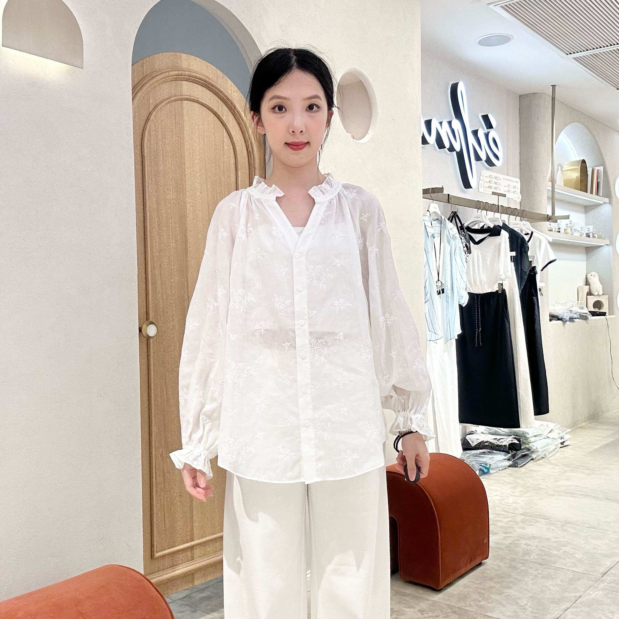 伊芙丽女士简约休闲T衬衫1G7121541G