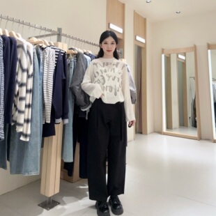 JSister女士时尚简约裤子S511110022