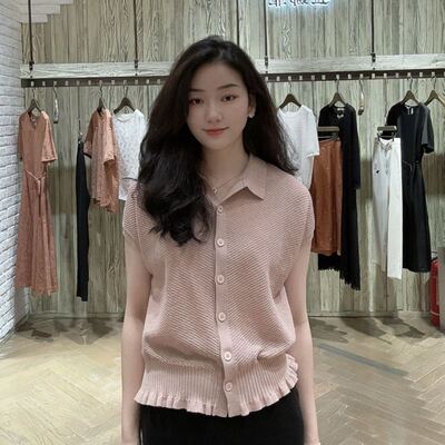 LANAFAY啦娜菲女士时尚休闲针织衫L3X817