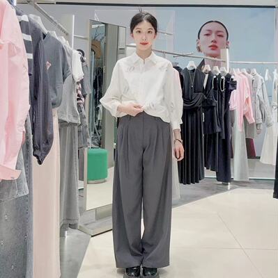 VIZAVIZA女士时尚简约裤子V25219C06390