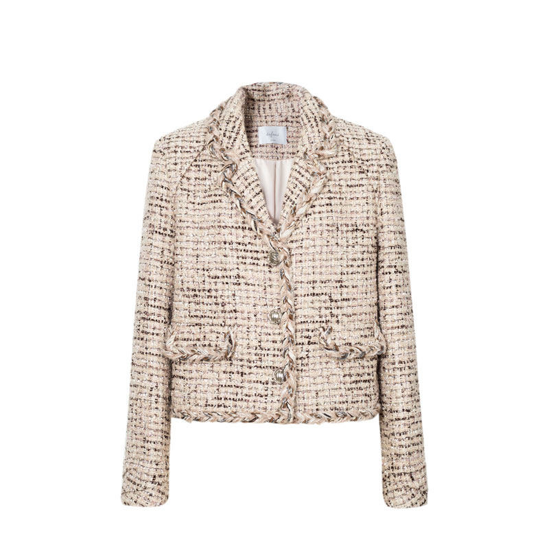 伊芙丽秋小香风外套ZF1110021