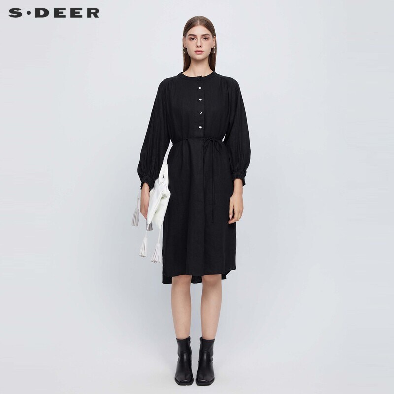 sdeer圣迪奥女装 连衣裙S24361202