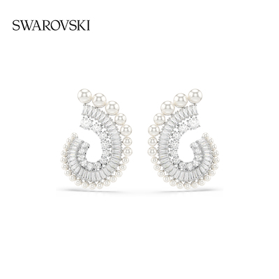 Ariana Grande X Swarovski螺旋耳环