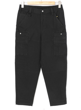 CAT男士时尚简约工装长裤黑色CP1WPX16111