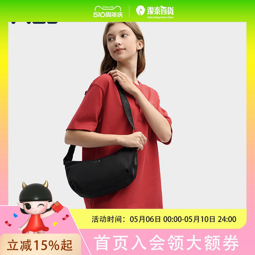 FILA 斐乐官方女包挎包2026时尚休闲单肩包斜挎包随身包F13W618169F