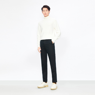 九牧王男装休闲裤春季男士柔软百搭长裤男JB1B71513