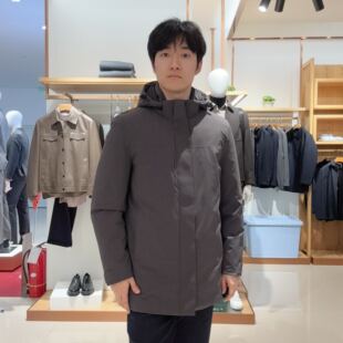 杉杉男士简约休闲羽绒服1P214C43B053