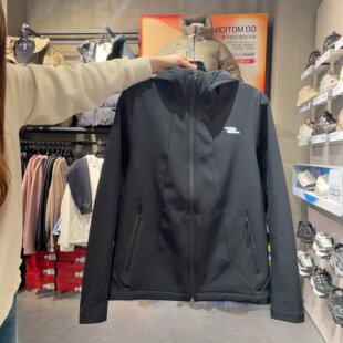 斯凯奇男子时尚休闲连帽外套P126M028-0018