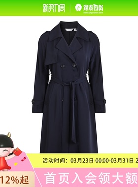 伊芙丽女士简约时尚风衣1998260541