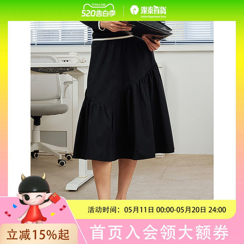 JZ玖姿 优雅通勤 半身裙