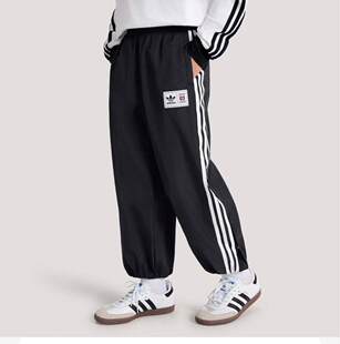 KG3321 ADIDASKIDS阿迪达斯三叶草大童梭织长裤