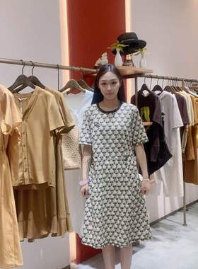 LANAFAY啦娜菲女士时尚休闲连衣裙L3Q426