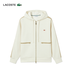 LACOSTE法国鳄鱼女装 SF7608 2026马年新春系列连帽拉链卫衣外套