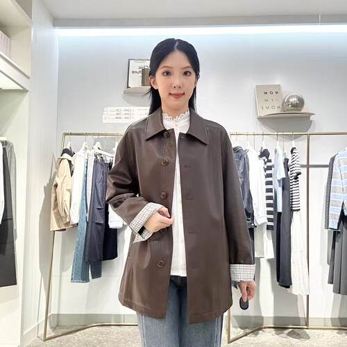 诗凡黎女士简约时尚外套上衣3G9110871