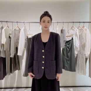 欧海一生 女士复古休闲外套T5012VE12503