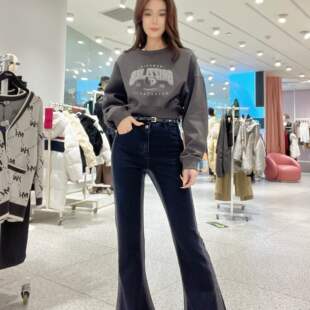 123432075 牛仔裤 ONLY 女士复古时尚