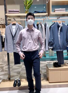 杉杉 男士简约舒适商务休闲裤15116A51Y007