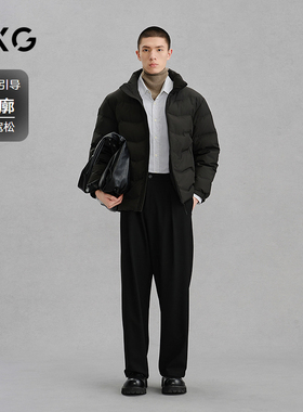 GXG男装 简约设计轻蓬通勤羽绒服男G24XY24033