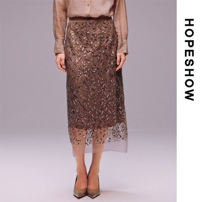 HOPESHOW红袖半身裙89325301501