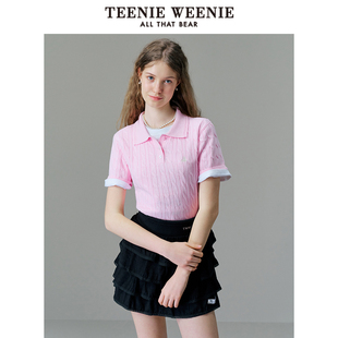 Teenie Weenie女士简约时尚针织衫TTKW251207E