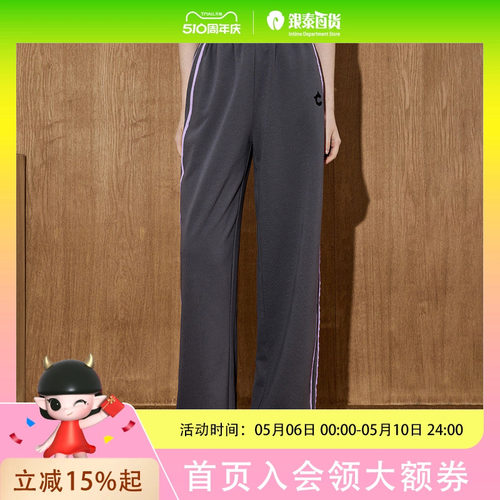 coolhut美式复古街头宽松休闲2025夏季女式休闲裤直筒拖地卫裤