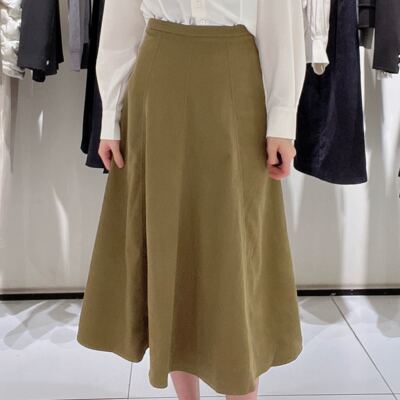 欧海一生 女士复古休闲半身裙T5132WA13022