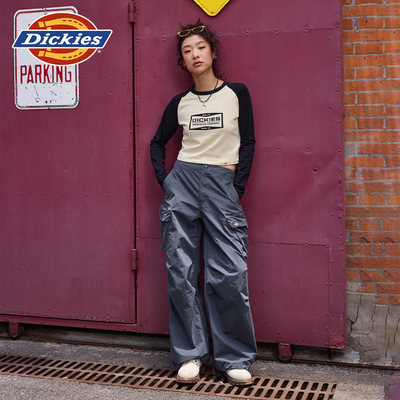 Dickies女款降落伞口袋工装裤DK0A88CN-XIN